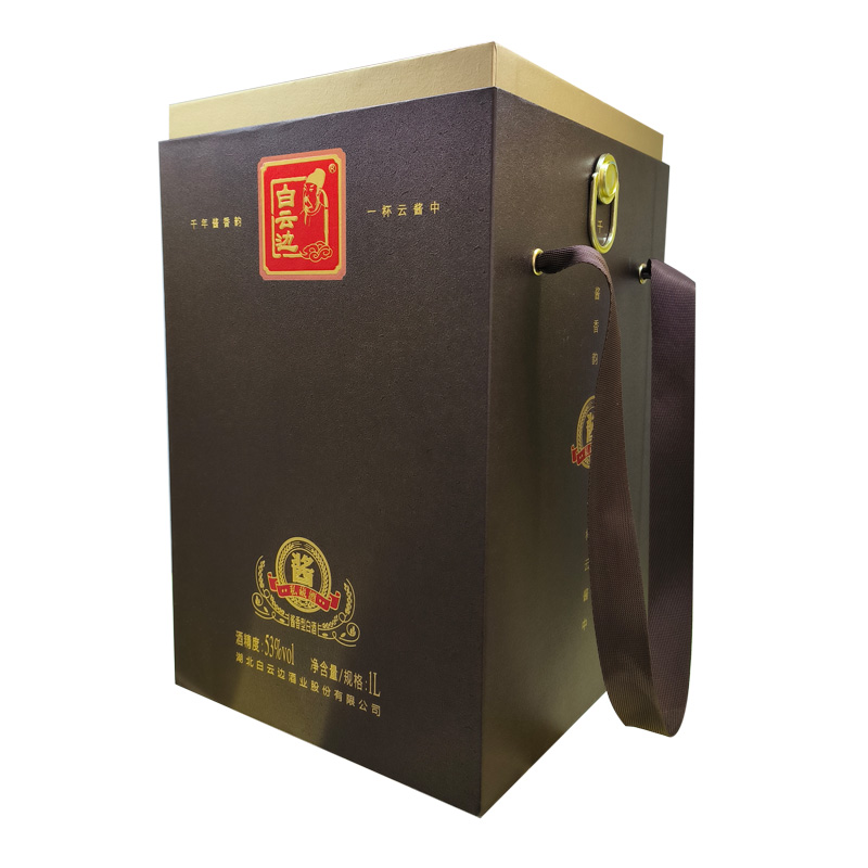 白云边酒酱香型53°白酒1000ML